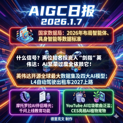 什么信号？两位知名投资人“剑指”英伟达：AI繁荣过度全依赖它！-第3张图片