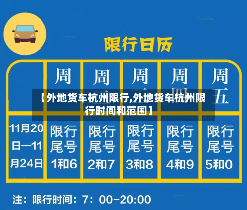 【外地货车杭州限行,外地货车杭州限行时间和范围】-第3张图片