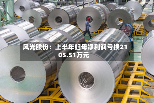 风光股份:上半年归母净利润亏损2105.51万元
