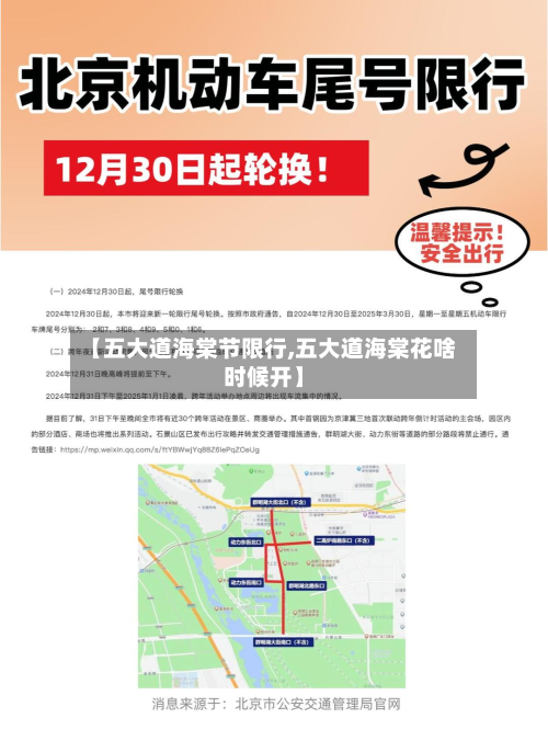【五大道海棠节限行,五大道海棠花啥时候开】-第3张图片