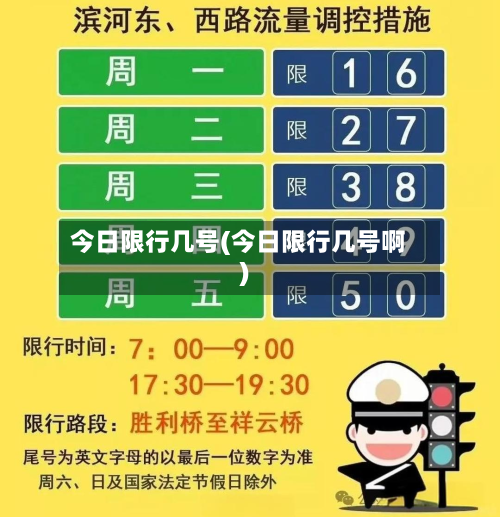 今日限行几号(今日限行几号啊)-第3张图片