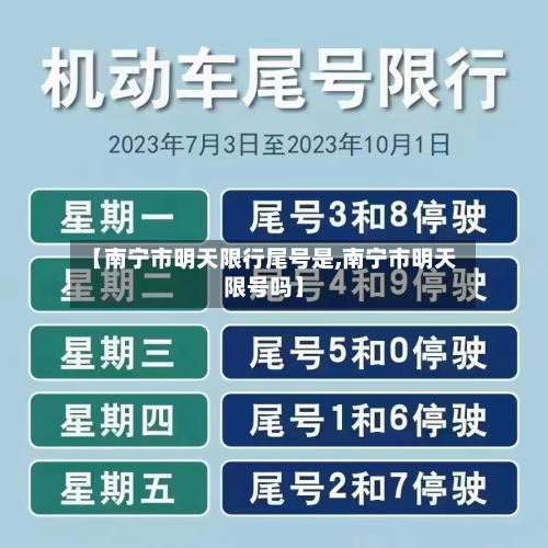 【南宁市明天限行尾号是,南宁市明天限号吗】-第3张图片