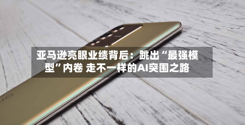 亚马逊亮眼业绩背后：跳出“最强模型”内卷 走不一样的AI突围之路-第2张图片