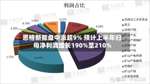 思格新能盘中涨超9% 预计上半年归母净利润增长190%至210%-第1张图片