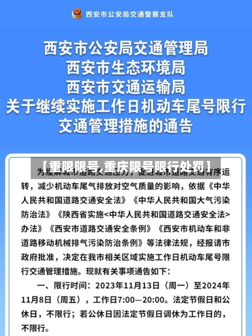 【重限限号,重庆限号限行处罚】-第3张图片