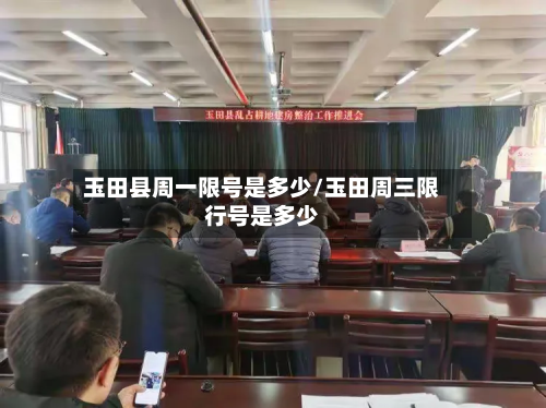 玉田县周一限号是多少/玉田周三限行号是多少-第2张图片