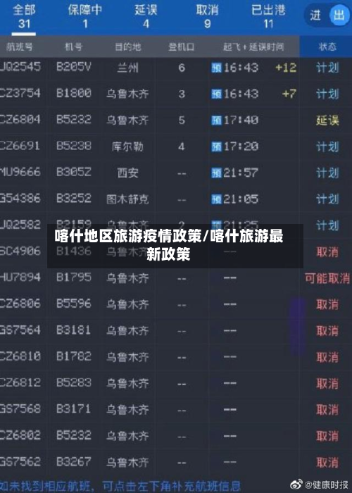 喀什地区旅游疫情政策/喀什旅游最新政策-第2张图片
