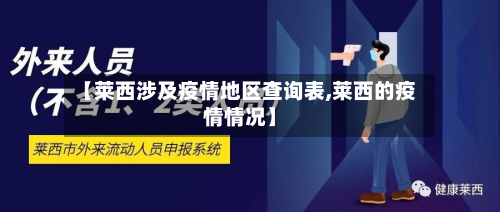 【莱西涉及疫情地区查询表,莱西的疫情情况】-第2张图片
