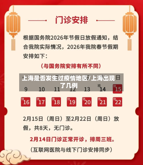 上海是否发生过疫情地区/上海出现了几例