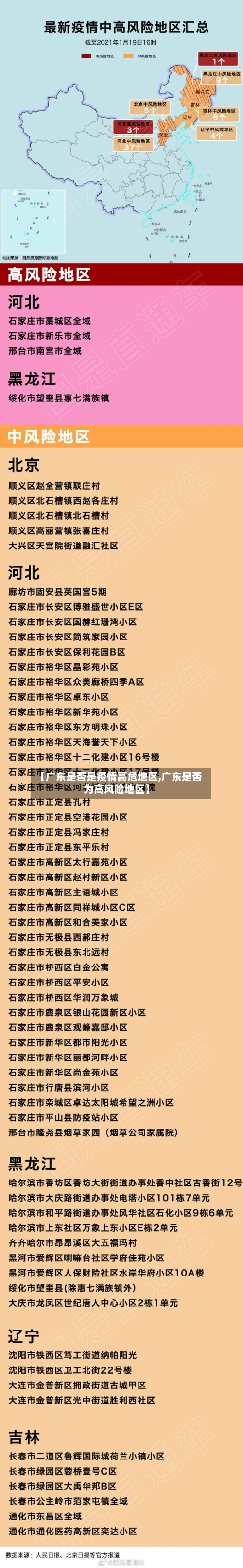 【广东是否是疫情高危地区,广东是否为高风险地区】-第2张图片