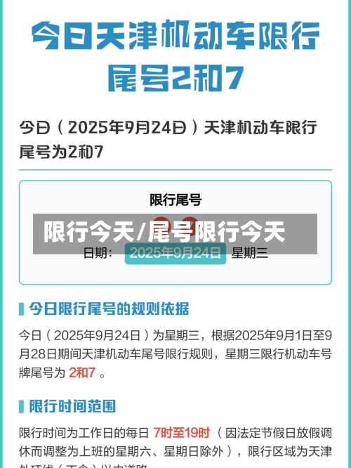 限行今天/尾号限行今天-第2张图片