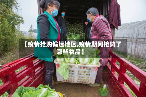 【疫情抢购偏远地区,疫情期间抢购了哪些物品】