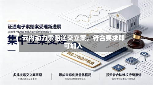 云内动力索赔递交立案	，符合要求即可加入-第3张图片