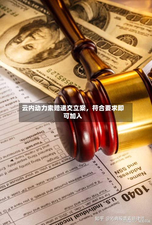 云内动力索赔递交立案，符合要求即可加入-第2张图片