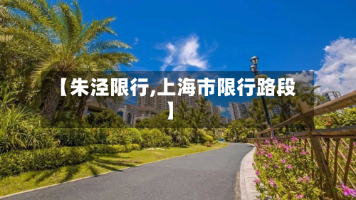 【朱泾限行,上海市限行路段】