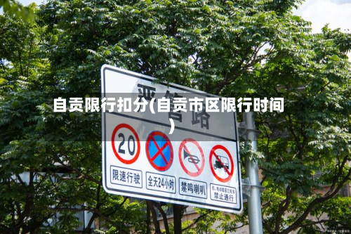自贡限行扣分(自贡市区限行时间)