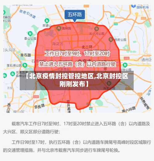【北京疫情封控管控地区,北京封控区刚刚发布】