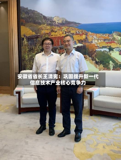 安徽省省长王清宪:巩固提升新一代信息技术产业核心竞争力-第2张图片