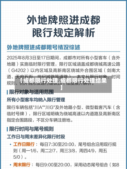 【成都限行处理,成都限行处理结果】-第2张图片