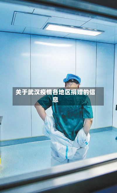 关于武汉疫情各地区捐赠的信息