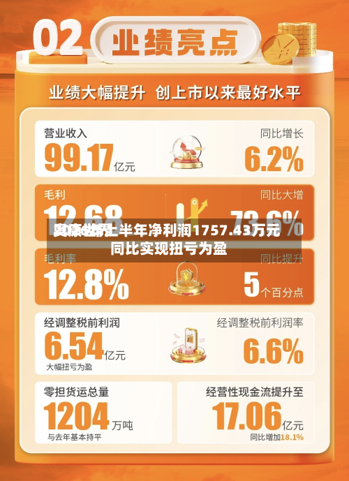奥康世界2026年上半年净利润1757.43万元 同比实现扭亏为盈-第3张图片