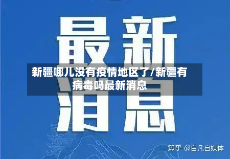 新疆哪儿没有疫情地区了/新疆有病毒吗最新消息-第2张图片