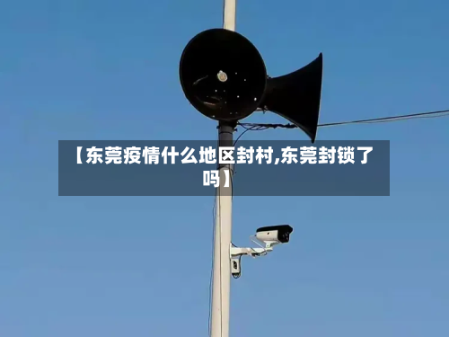 【东莞疫情什么地区封村,东莞封锁了吗】-第3张图片