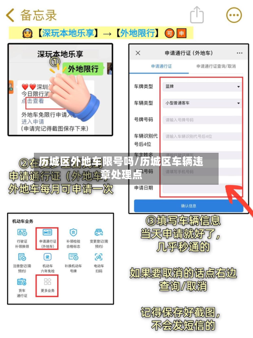 历城区外地车限号吗/历城区车辆违章处理点