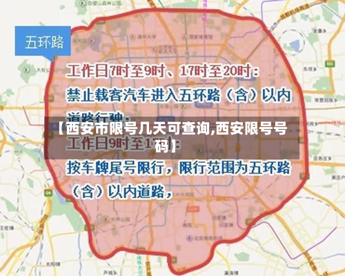 【西安市限号几天可查询,西安限号号码】