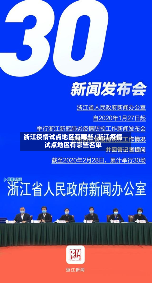 浙江疫情试点地区有哪些/浙江疫情试点地区有哪些名单-第3张图片