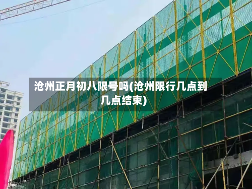 沧州正月初八限号吗(沧州限行几点到几点结束)