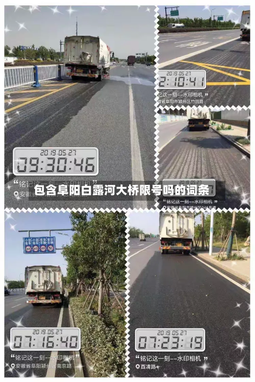 包含阜阳白露河大桥限号吗的词条-第2张图片