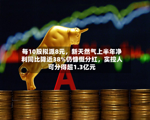 每10股拟派8元	，新天然气上半年净利同比降近38%仍慷慨分红，实控人可分得超1.3亿元-第1张图片