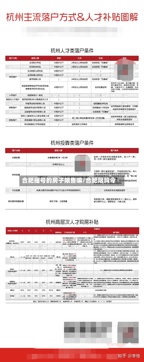 合肥摇号的房子限售嘛/合肥限购令