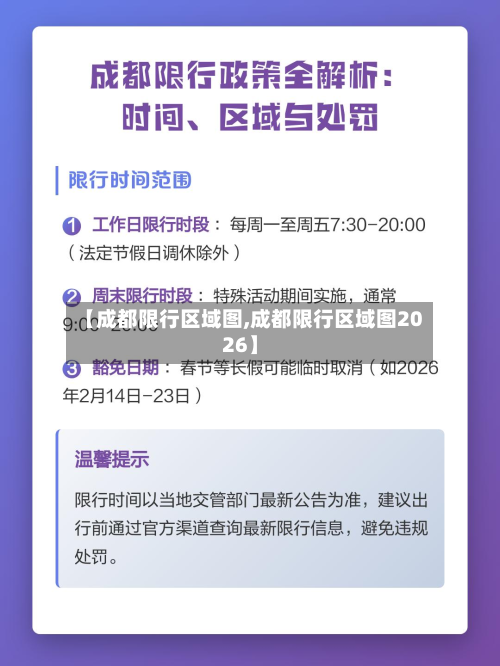 【成都限行区域图,成都限行区域图2026】