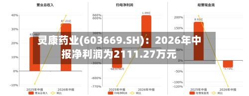 灵康药业(603669.SH):2026年中报净利润为2111.27万元-第1张图片
