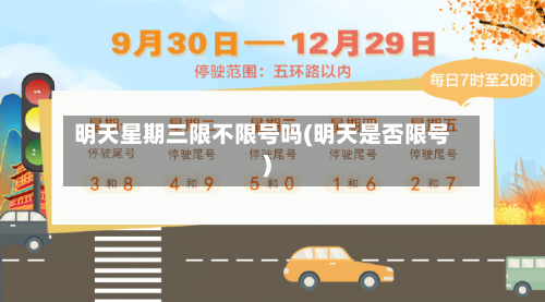 明天星期三限不限号吗(明天是否限号)