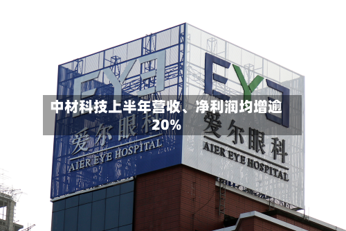 中材科技上半年营收	、净利润均增逾20%-第3张图片