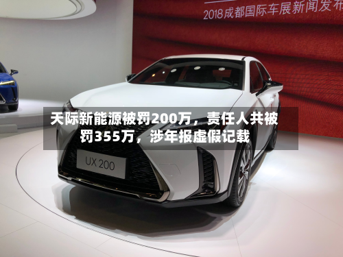天际新能源被罚200万	，责任人共被罚355万，涉年报虚假记载-第3张图片