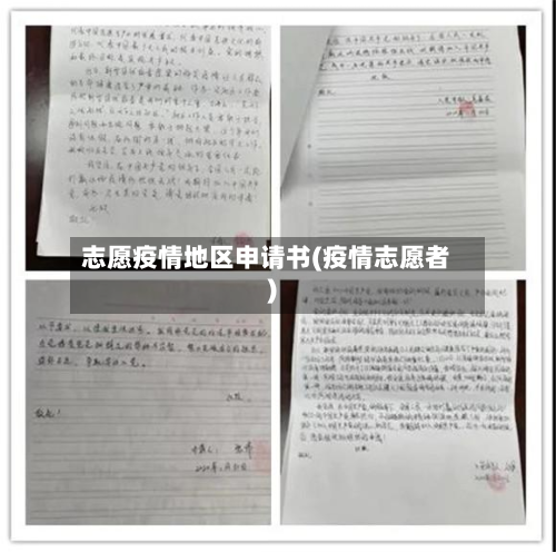 志愿疫情地区申请书(疫情志愿者)-第3张图片