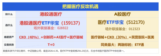 业绩炸裂！全年收入剑指605亿，药明康德AH股价狂飙！高“CXO含量	”港股通医疗ETF华宝（159137）暴涨超5%！